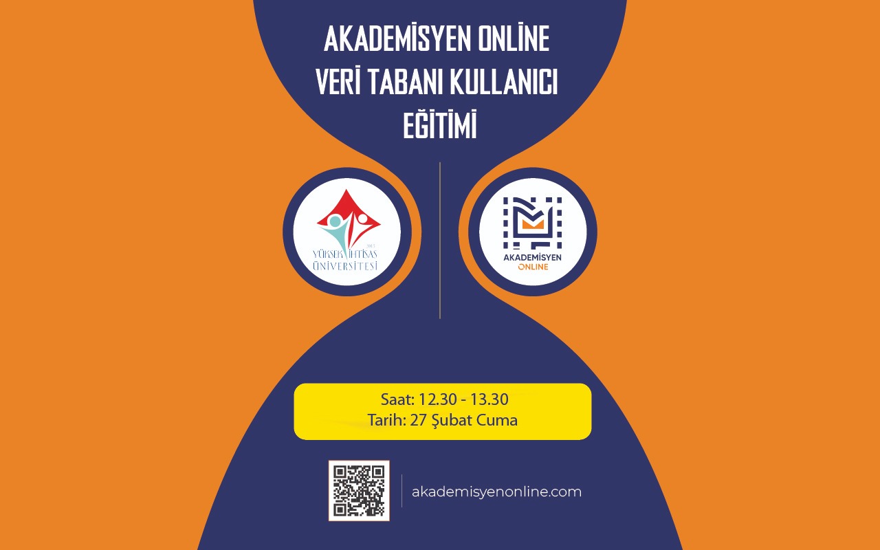 Akademisyen Online Veri Tabanı Kullanıcı Eğitimi