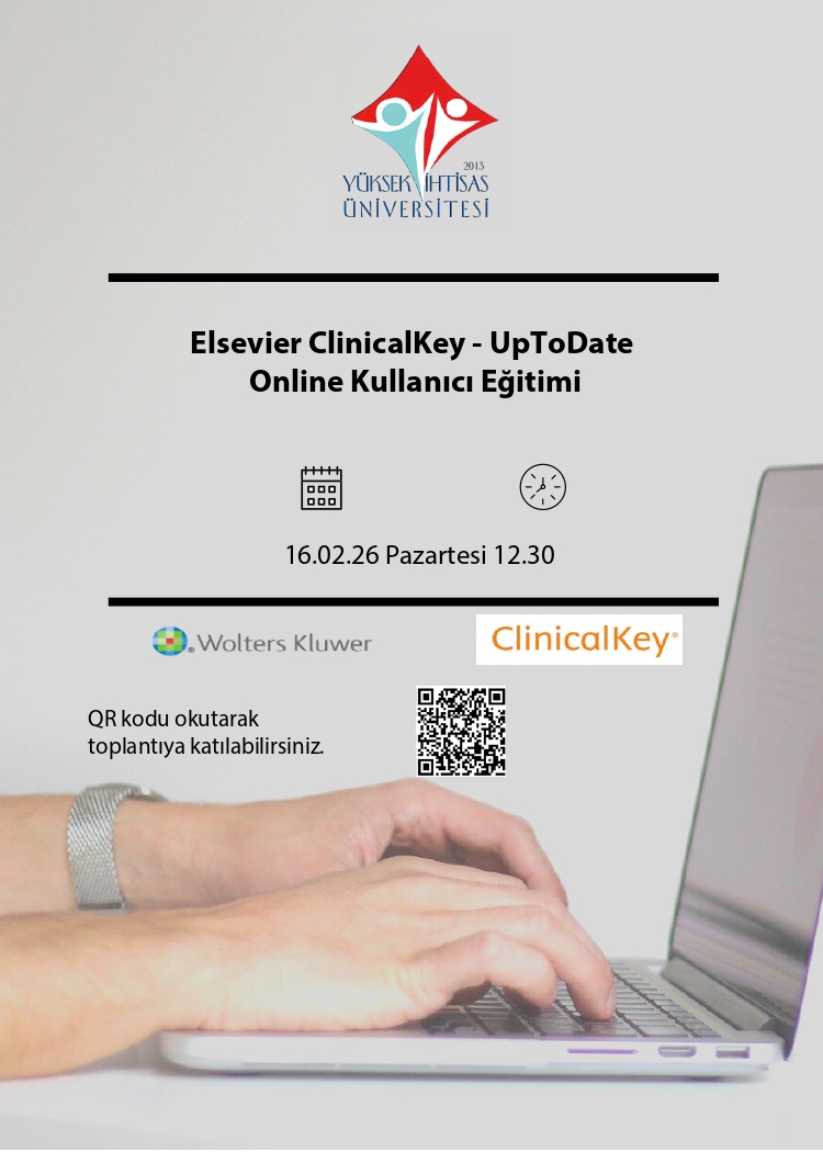 Elsevier ClinicalKey & UpToDate  Kullanıcı Eğitimi